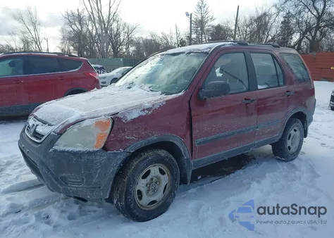 2004 Honda Cr-V Lx из США, поврежденный, VIN JHLRD78434C043718